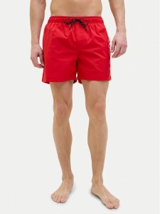 Jack&Jones Szorty kąpielowe Maui 12275129 Czerwony Regular Fit