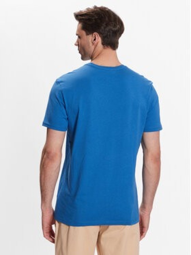 United Colors Of Benetton T-Shirt 3U53J1F15 Niebieski Regular Fit
