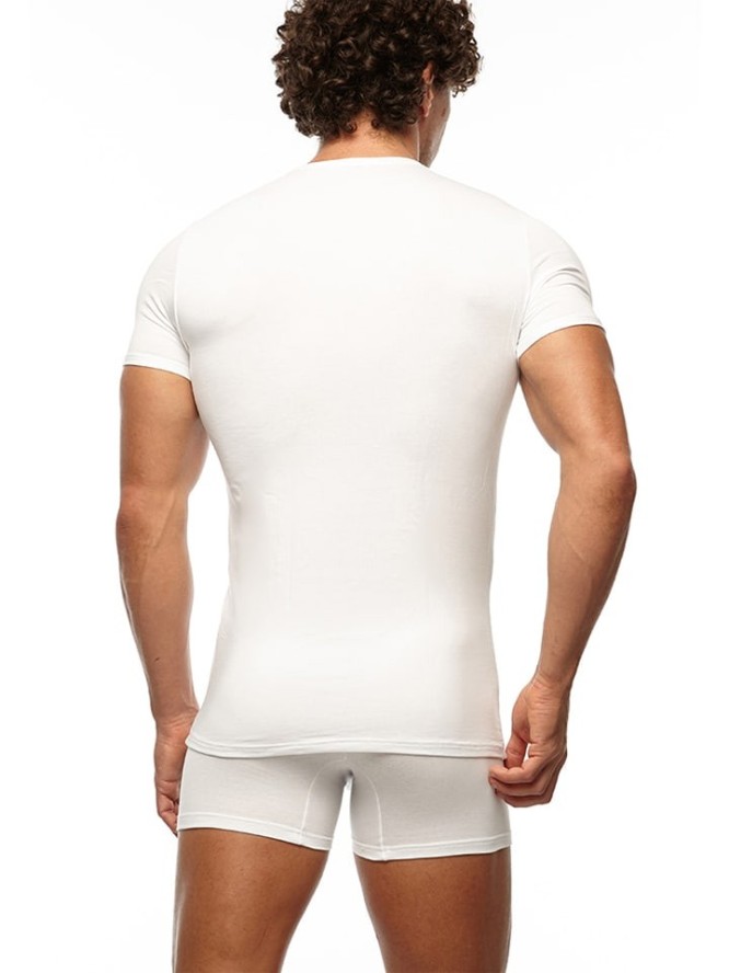 COTONELLA Koszulka (2 pary) w kolorze białym rozmiar: XL