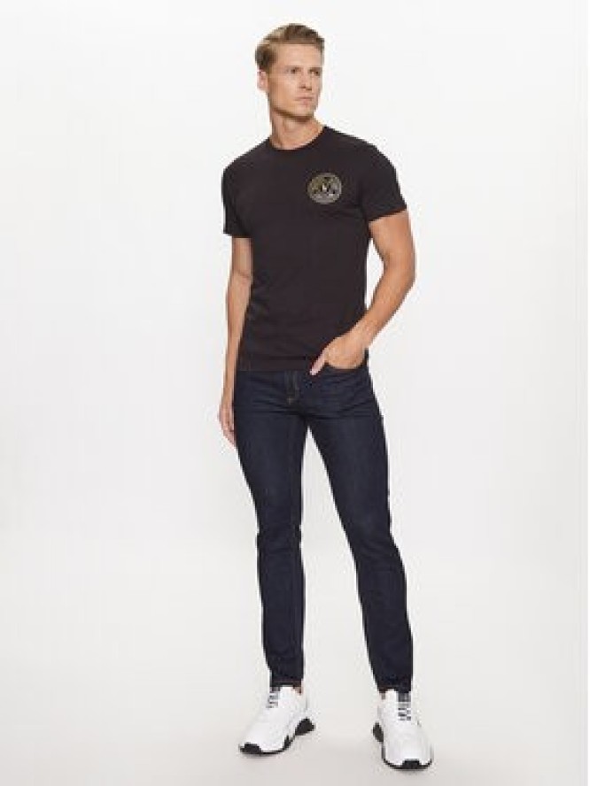 Versace Jeans Couture Jeansy 75GAB5D0 Granatowy Skinny Fit