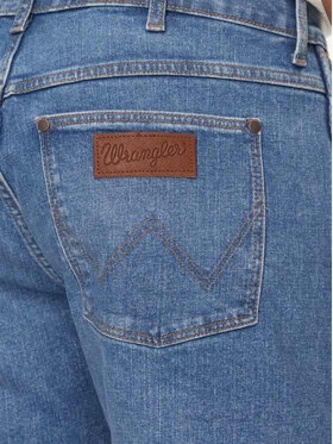Wrangler Szorty jeansowe Frontier 112350821 Niebieski Relaxed Fit