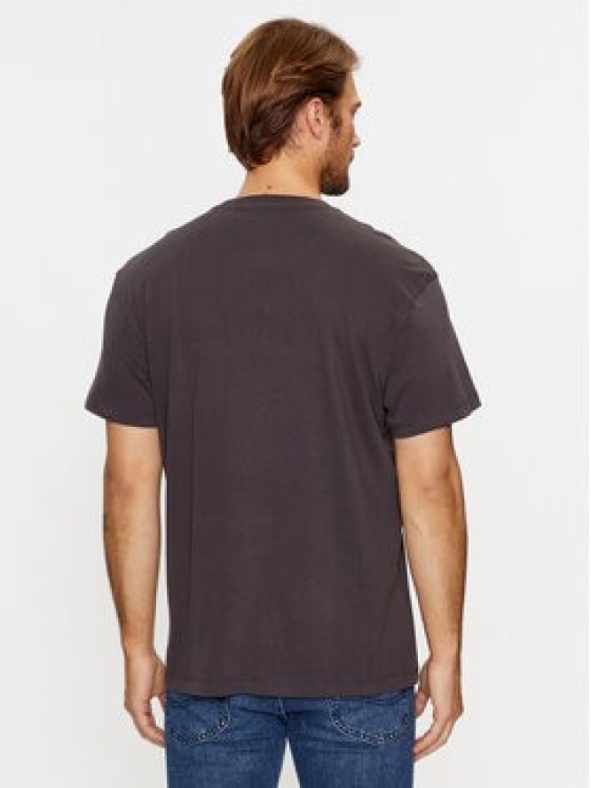 Lee T-Shirt 112341743 Czarny Relaxed Fit