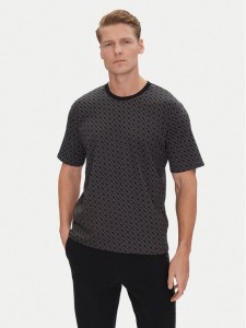 BOSS T-Shirt 50535741 Czarny Regular Fit