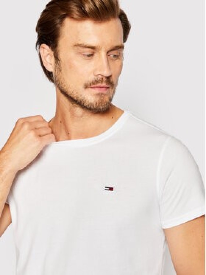 Tommy Jeans Komplet 2 t-shirtów DM0DM15381 Kolorowy Slim Fit