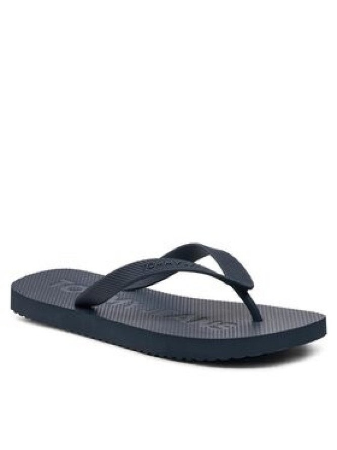 Tommy Jeans Japonki Tjm Beach Flip Flop EM0EM01392 Granatowy