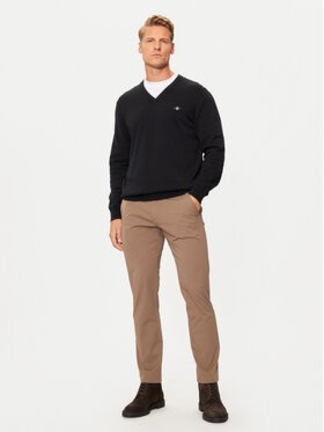 Gant Sweter Classic 8030562 Czarny Regular Fit