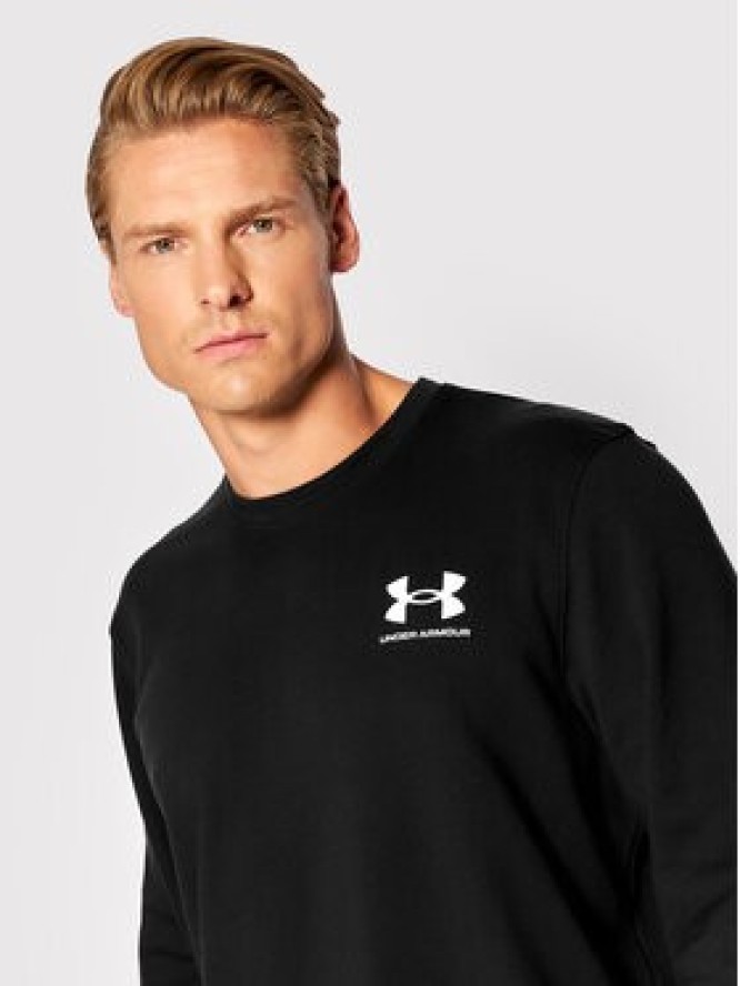 Under Armour Bluza Ua Rival Terry 1370404 Czarny Relaxed Fit