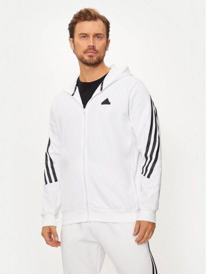 adidas Bluza Future Icons 3-Stripes JJ4158 Biały Regular Fit