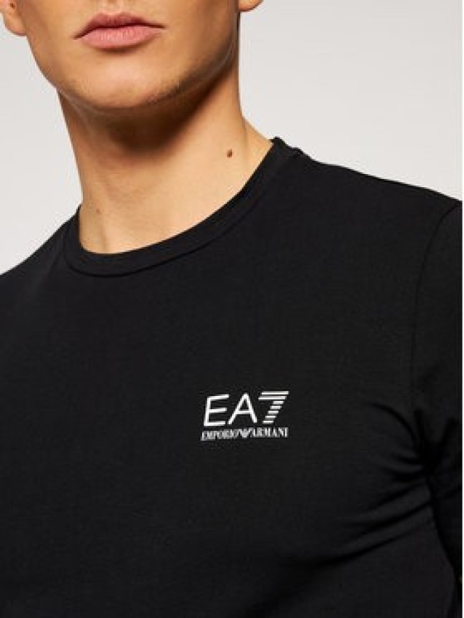EA7 Emporio Armani T-Shirt 8NPT52 PJM5Z 1200 Czarny Regular Fit