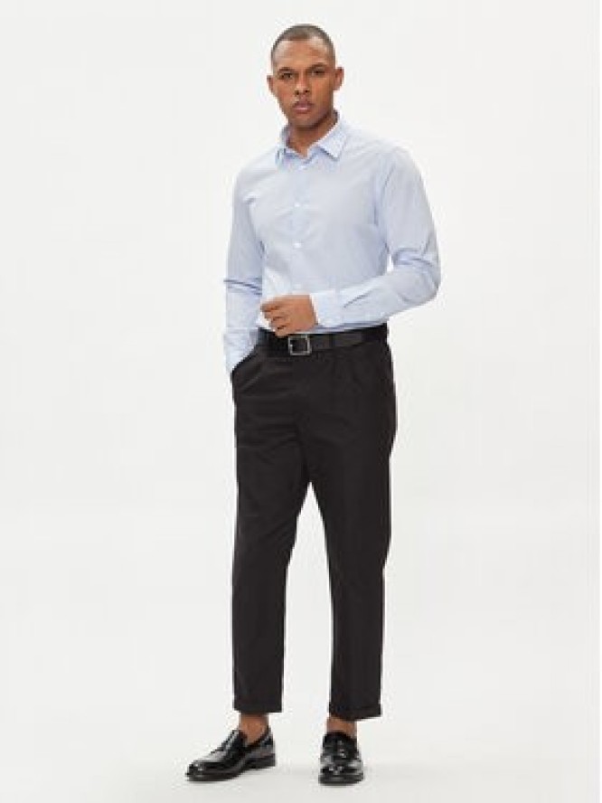 s.Oliver Koszula 2132556 Błękitny Slim Fit