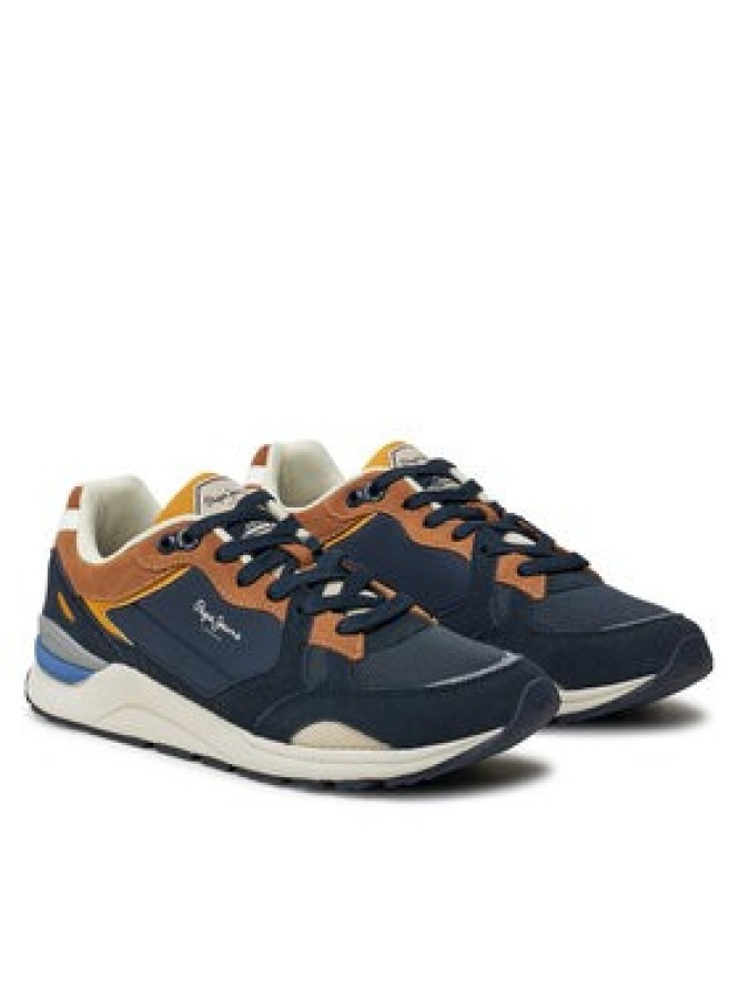 Pepe Jeans Sneakersy X20 Rise PMS60018 Granatowy