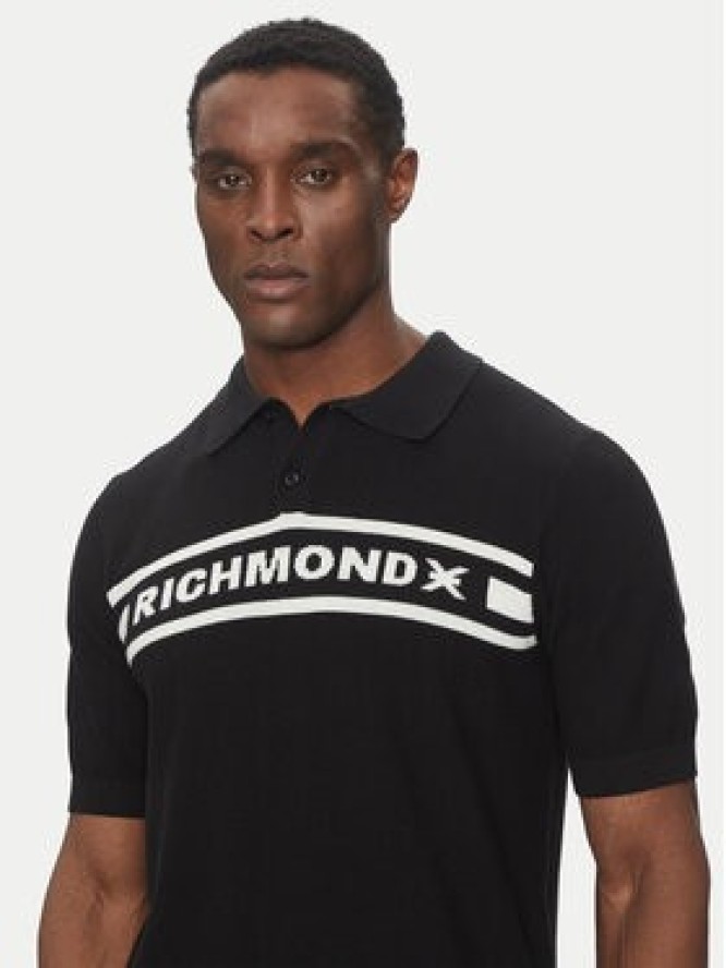 Richmond X Sweter UMP25128PO Czarny Regular Fit