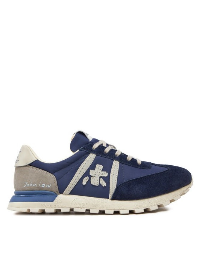 Premiata Sneakersy Johnlow VAR 6796G Granatowy