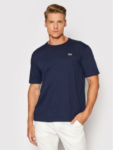 Lacoste T-Shirt TH7618 Granatowy Regular Fit