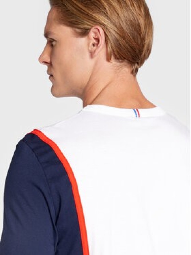 Le Coq Sportif T-Shirt 2220286 Biały Regular Fit