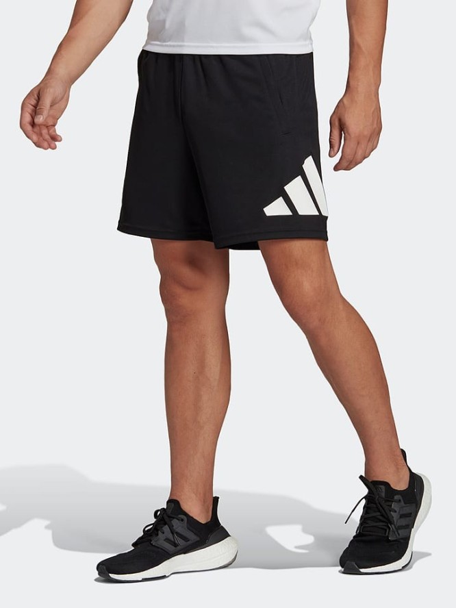 adidas Szorty sportowe w kolorze czarnym rozmiar: L