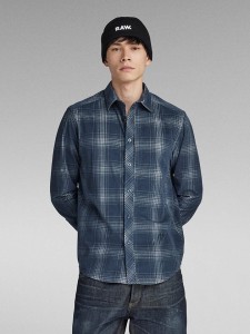 G-Star Koszula - Regular fit - w kolorze niebieskim rozmiar: XL