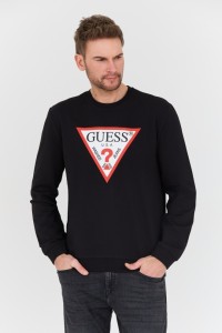 GUESS Czarna bluza Audley