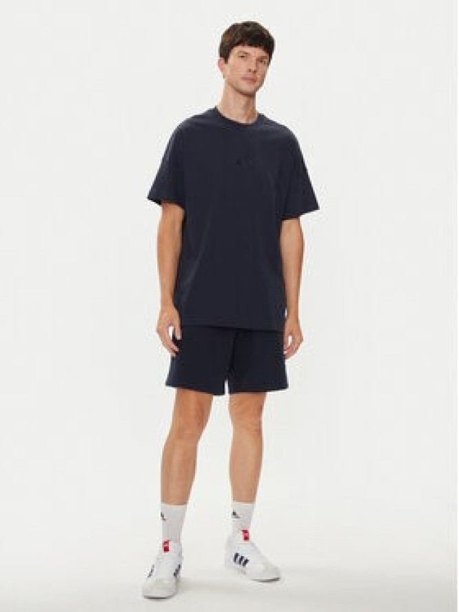 adidas T-Shirt ALL SZN IY4135 Granatowy Loose Fit