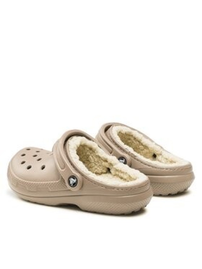 Crocs Klapki Crocs Classic Lined Clog 203591 Beżowy