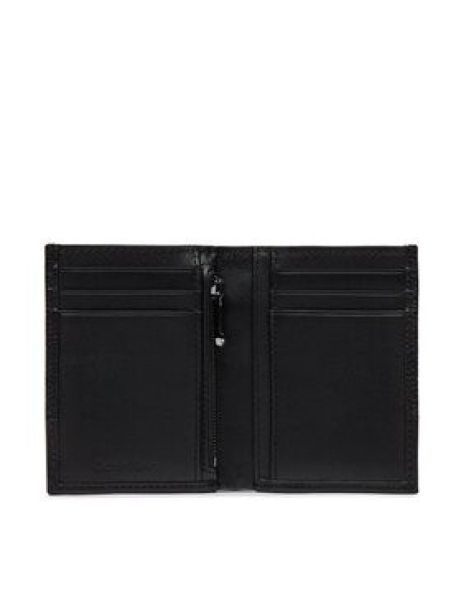 Calvin Klein Duży Portfel Męski Subtle Mix Bifold 6Cc W/Coin K50K511667 Czarny