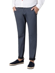 Timezone Spodnie chino "Janno" - Slim fit - w kolorze antracytowym rozmiar: W36/L34