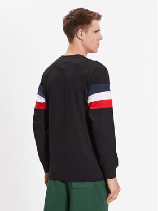 Tommy Jeans Longsleeve Colorblock DM0DM16834 Czarny Relaxed Fit