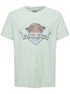 Blend T-Shirt 20715306 Zielony Regular Fit
