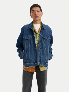 Levi's® Kurtka jeansowa Truck 72334-0657 Granatowy Regular Fit