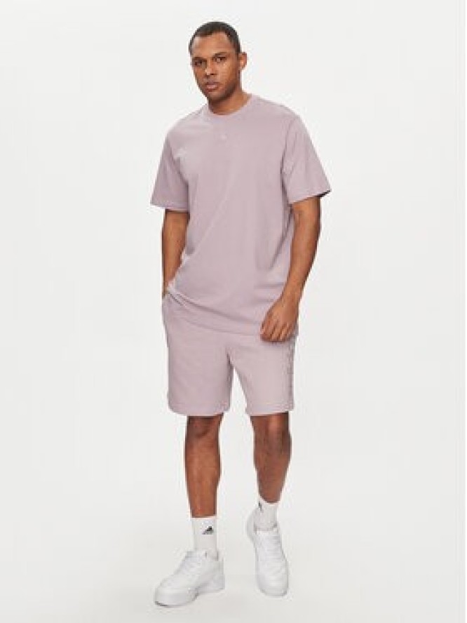 adidas T-Shirt ALL SZN IR9116 Fioletowy Loose Fit