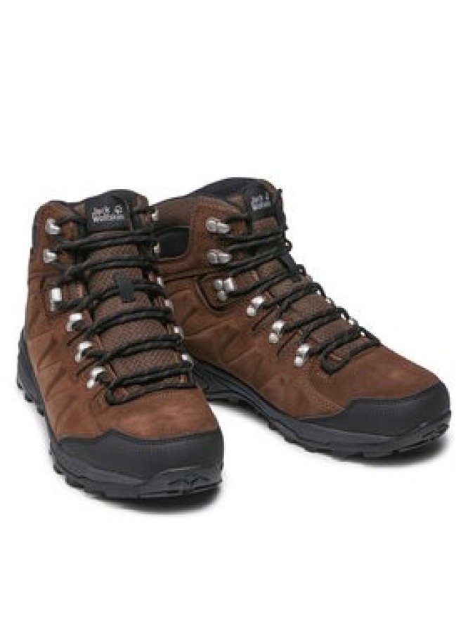 Jack Wolfskin Trekkingi Refugio Texapore Mid M 4049841 Brązowy