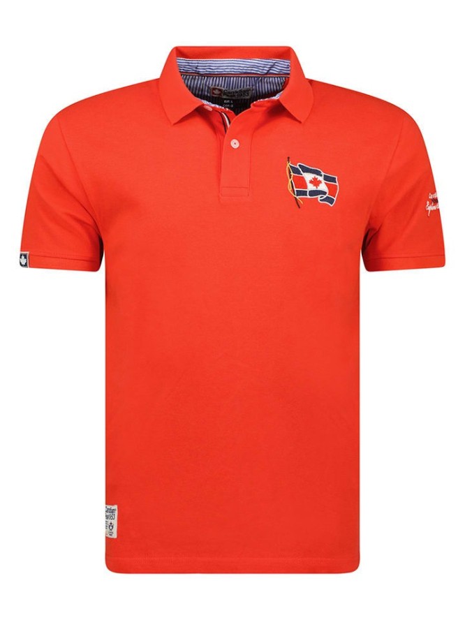 Canadian Peak Koszulka polo w kolorze czerwonym rozmiar: XL