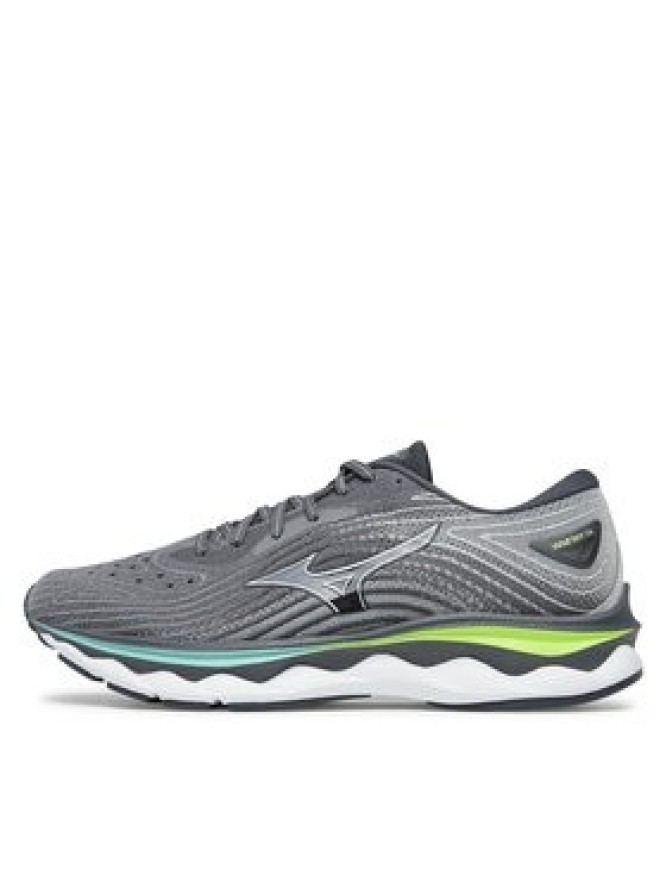 Mizuno Buty do biegania Wave Sky 6 J1GC2202 Szary