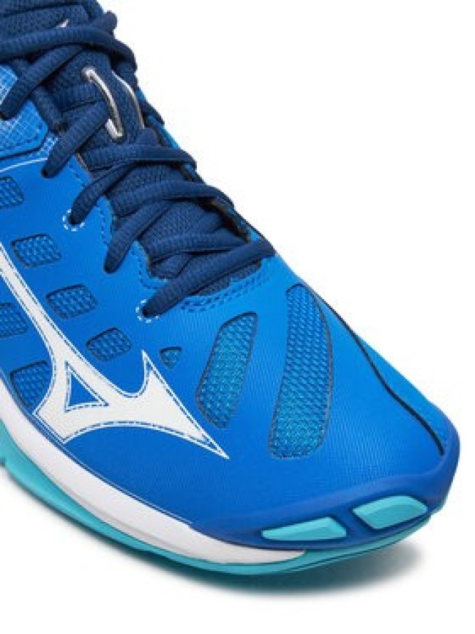 Mizuno Buty halowe Wave Voltage 2 V1GA2460 Niebieski