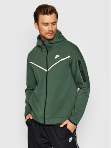 Nike Bluza Sportswear Tech CU4489 Zielony Standard Fit