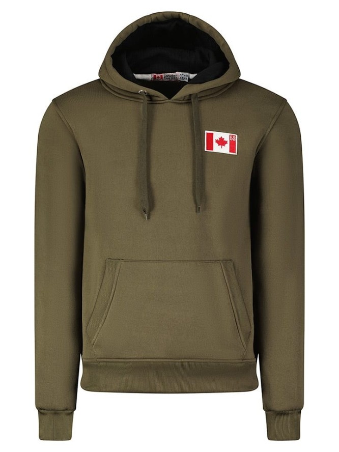 Canadian Peak Bluza "Fondeak" w kolorze khaki rozmiar: S