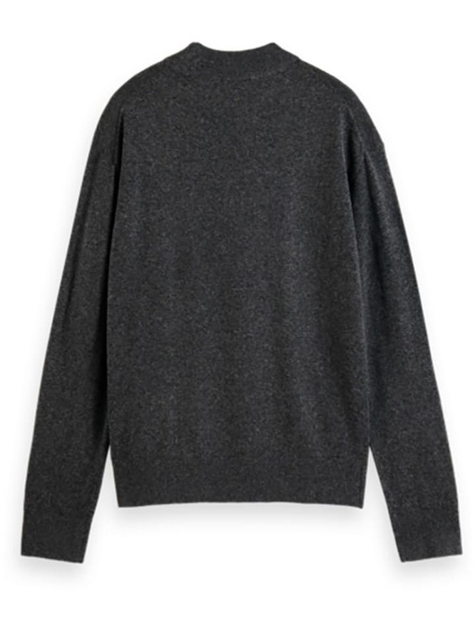 Scotch & Soda Sweter w kolorze antracytowym rozmiar: M