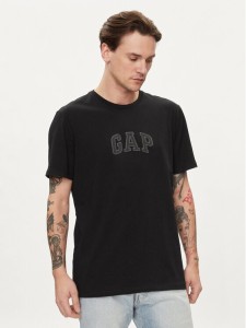 Gap T-Shirt 570044-02 Czarny Regular Fit