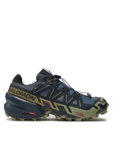 Salomon Buty do biegania Speedcross 6 Gore-Tex L47465500 Granatowy