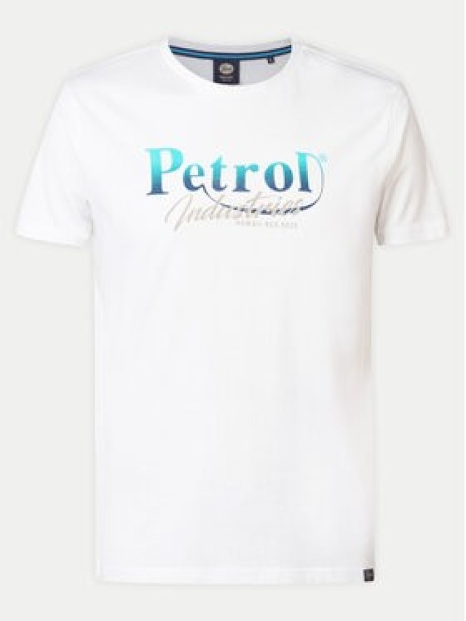 Petrol Industries T-Shirt M-1040-TSR634 Biały Regular Fit