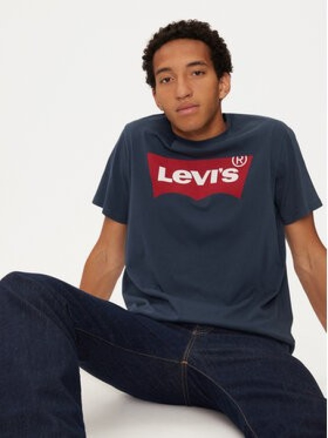 Levi's® T-Shirt Housemark Tee 17783-0139 Granatowy Regular Fit