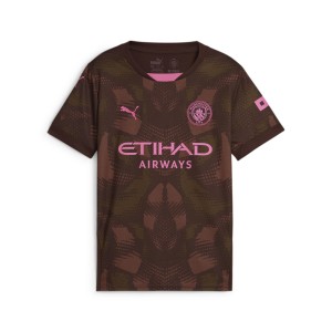Młodzieżowa koszulka bramkarska z krótkim rękawem Manchester City 24/25 PUMA