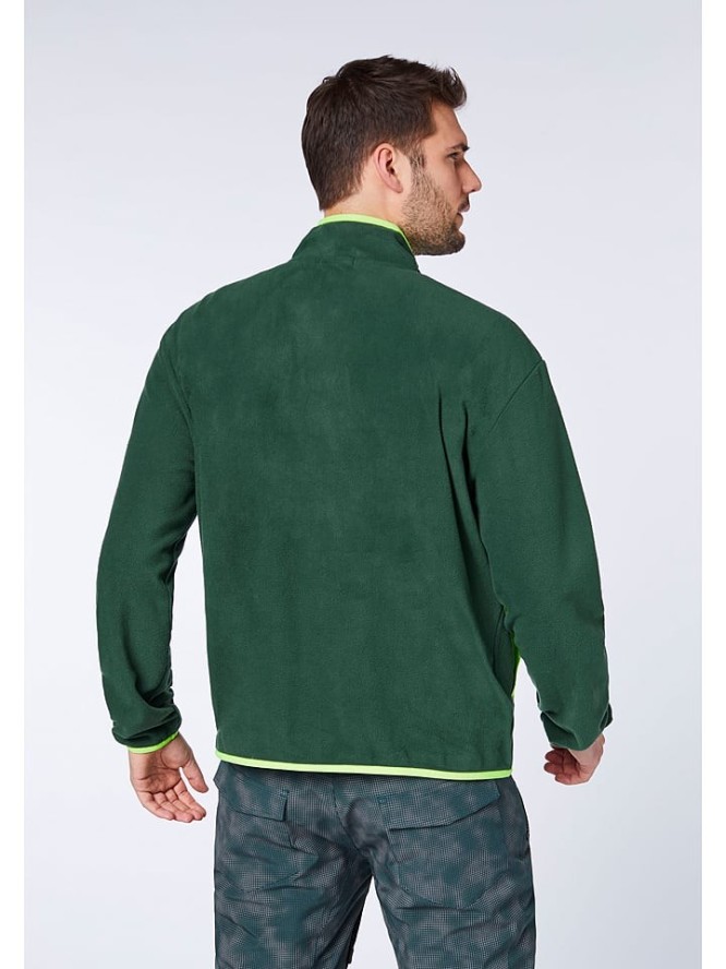 Chiemsee Bluza polarowa w kolorze zielonym rozmiar: S