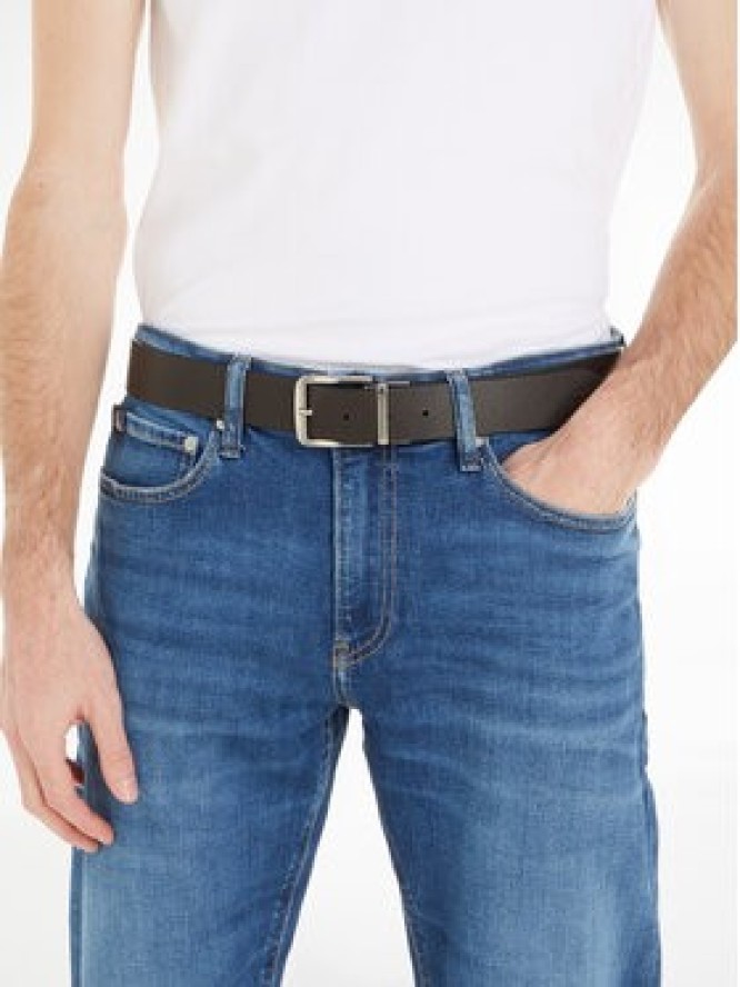 Calvin Klein Jeans Pasek Męski Fl Cl Ro Rev Lthr Belt K50K511139 Czarny