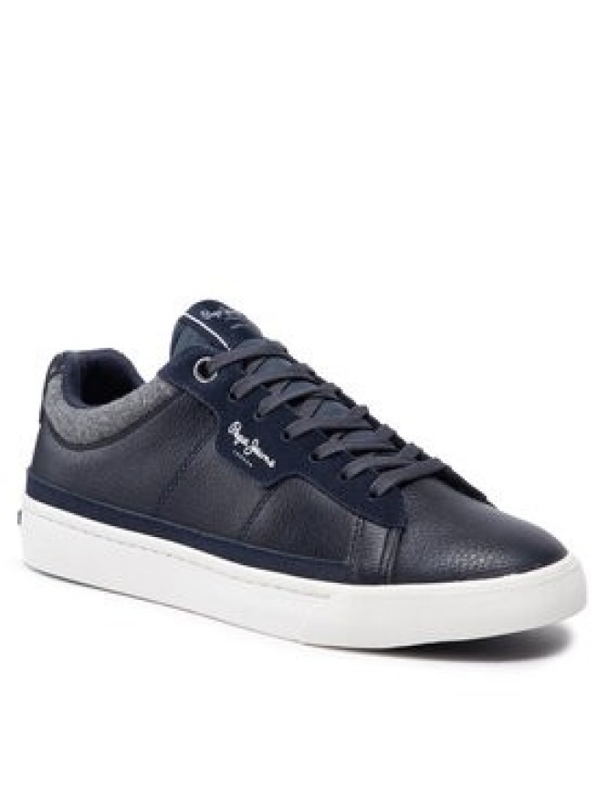 Pepe Jeans Sneakersy Barry Smart PMS30881 Granatowy