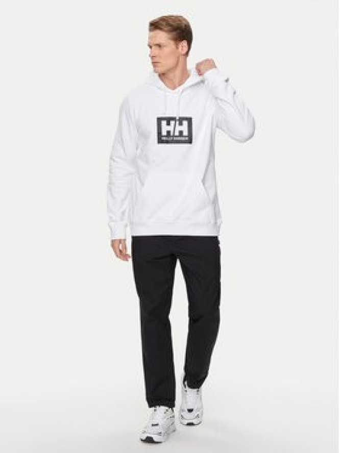 Helly Hansen Bluza Hh Box Hoodie 53289 Biały Regular Fit