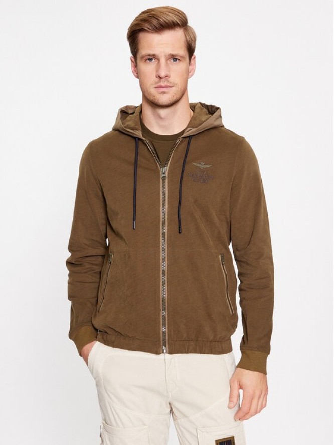 Aeronautica Militare Bluza 232FE1805J608 Khaki Regular Fit