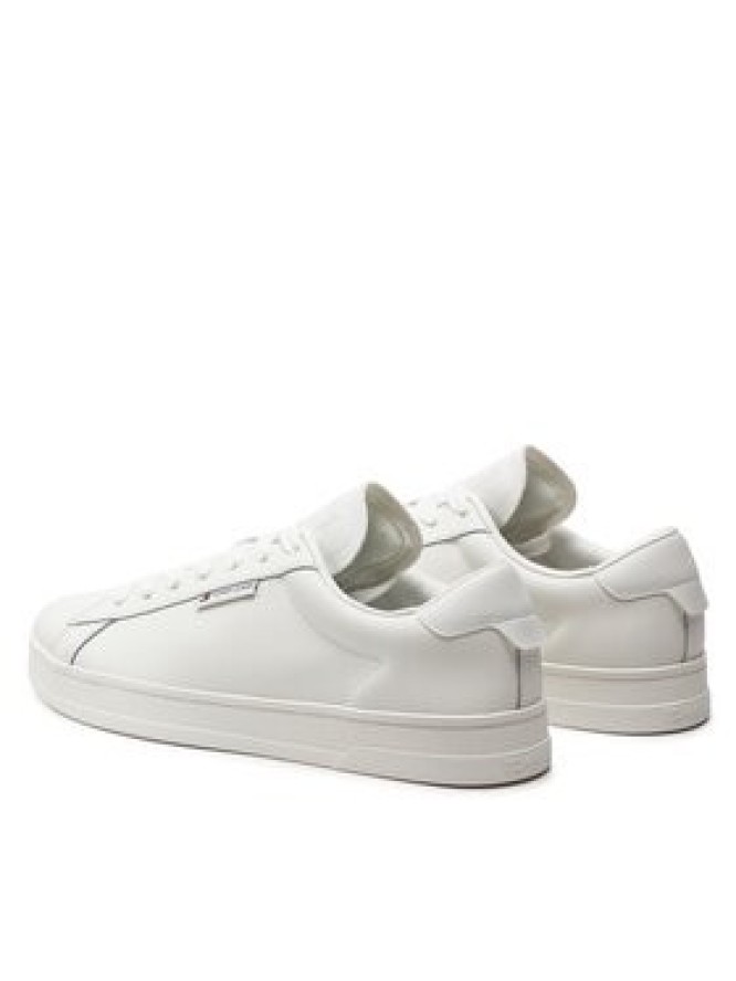 Tommy Jeans Sneakersy Tjm Leather Low Cupsole EM0EM01374 Écru