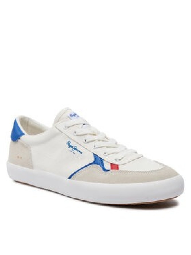 Pepe Jeans Sneakersy Travis Brit M PMS31038 Biały