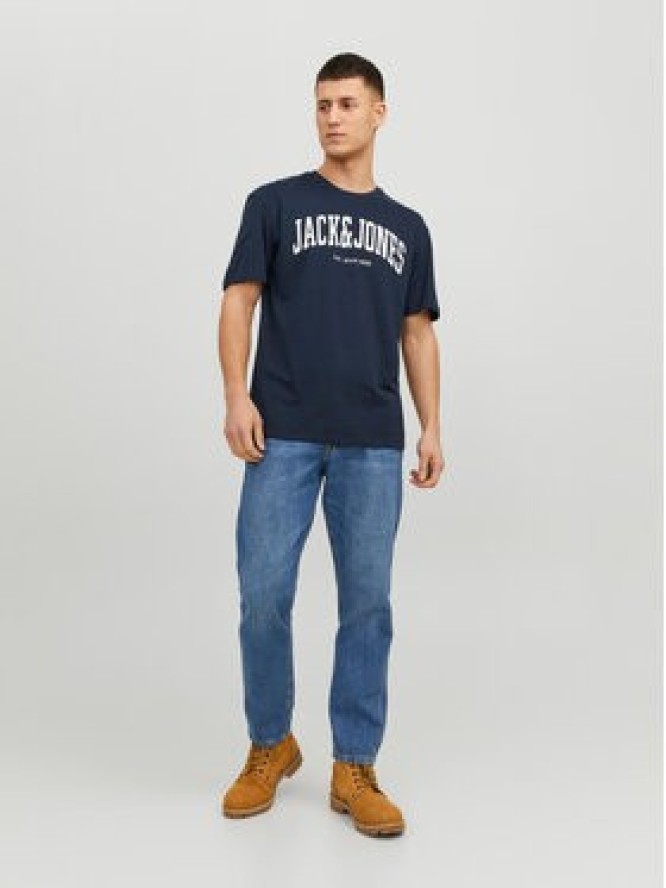 Jack&Jones T-Shirt Josh 12236514 Granatowy Relaxed Fit